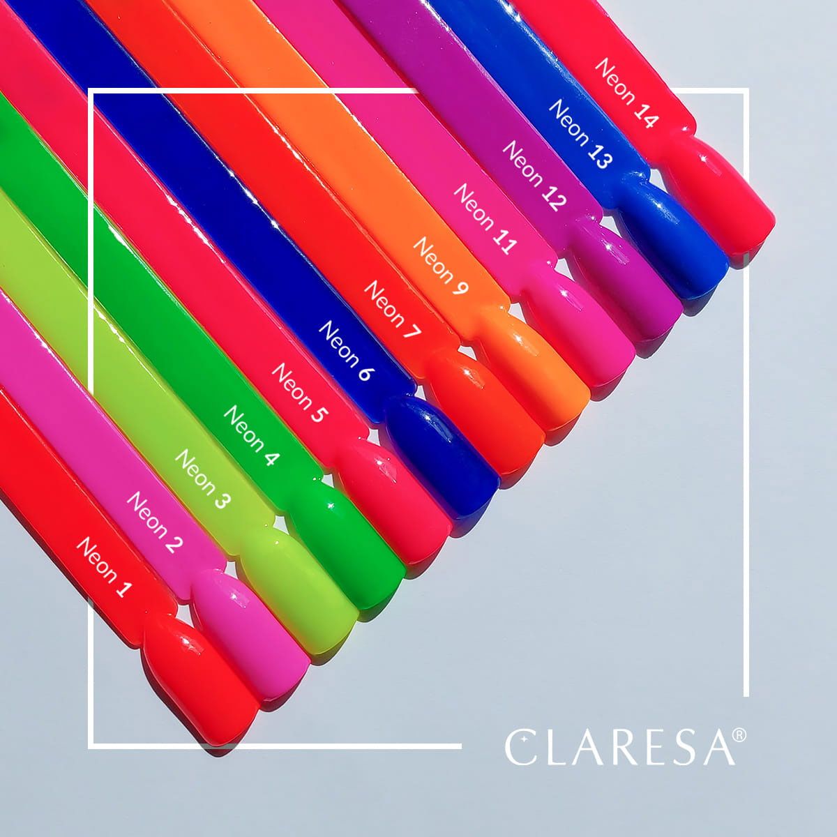 Smalto gel UV LED Claresa 5 ml Neon 5