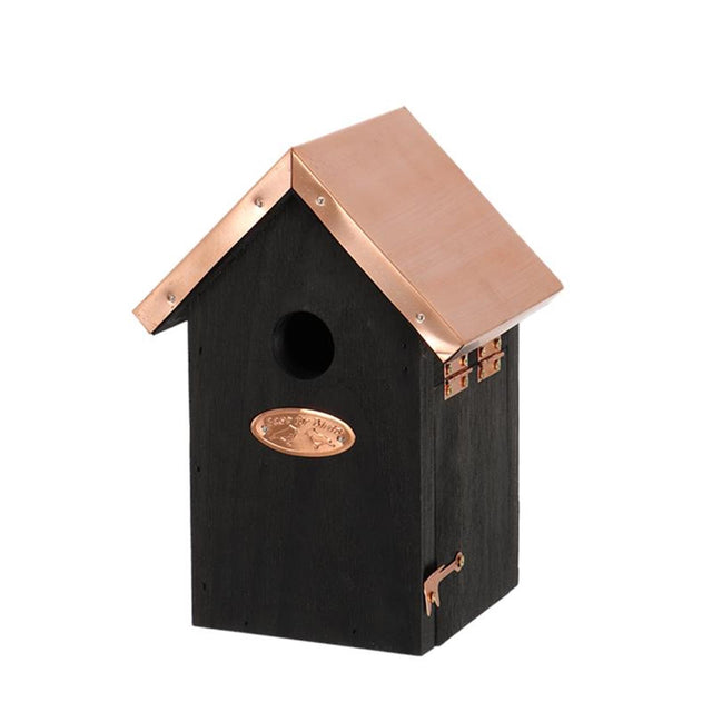 Cassetta nido Esschert design scricciolo in rame nero