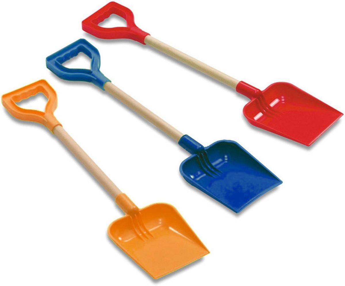 Pala adriatica in plastica con manico in legno 56cm