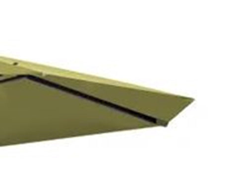 Ombrellone Madison elba push up 300 cm verde salvia
