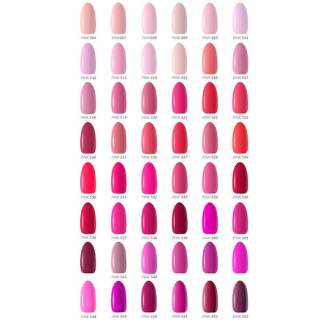 Smalto gel UV LED Claresa 5 ml Rosa 551 Look classico