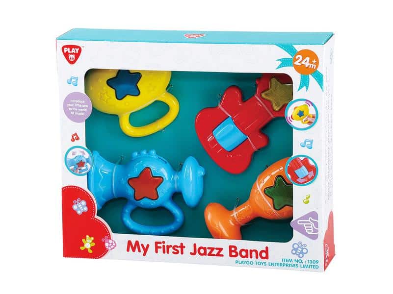 Playgo - 4 strumenti musicali colorati