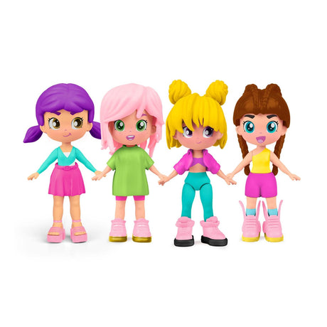 Top Pinypon da ragazza 11 cm con mini tatuaggi decorativi