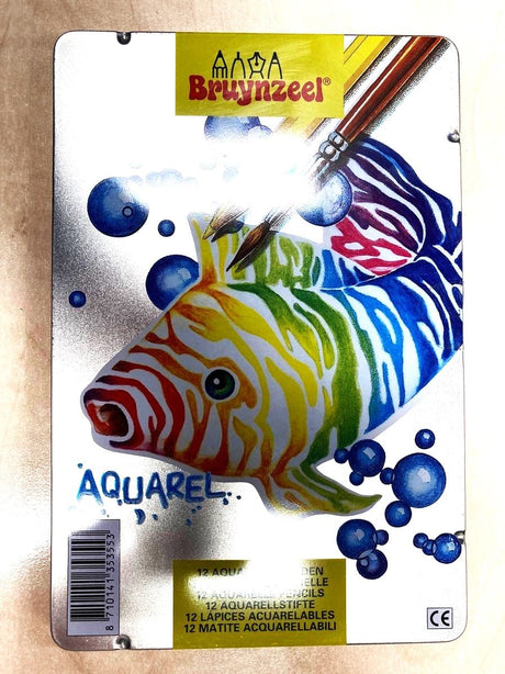 Bruynzeel – 12 matite acquerellabili in barattolo