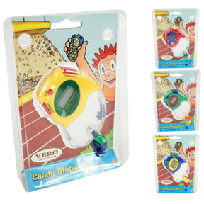 Cronometro Vero Candy a batteria 4 assortiti | 24 pezzi