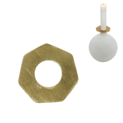 Anello per candela Stjernsund loua color ottone 5,5 cm | 48 pezzi