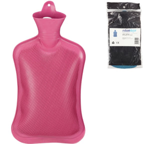 Borsa dell'acqua calda Relaxdays rosa 2 l | 6 pezzi