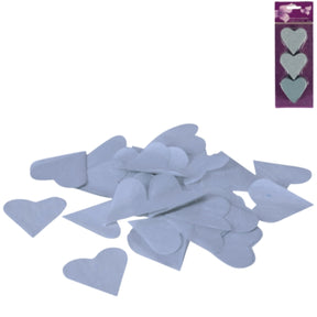 Coriandoli cuore azzurro 100 g | 24 pezzi