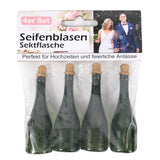 Bottiglia di champagne che soffia bolle 7,7 cm 4 pezzi | 24 pezzi