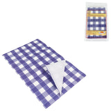 Tovaglia a quadretti carta blu 80 x 80 cm | 30 pezzi