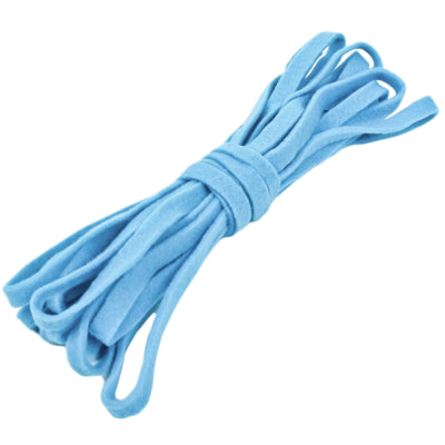 Nastro decorativo in feltro blu 10 m | 24 pezzi