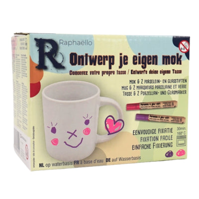 Raphaëllo crea la tua tazza da 200 ml set da 3 | 8 pezzi