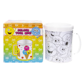 Duckiez colora la tua tazza smiley 10 cm | 24 pezzi