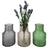 Vaso vetro 20 cm 3 assortiti | 12 pezzi