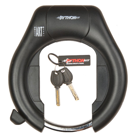 Lucchetto da telaio Buzaglo Python Lock pesante, nero, art-2