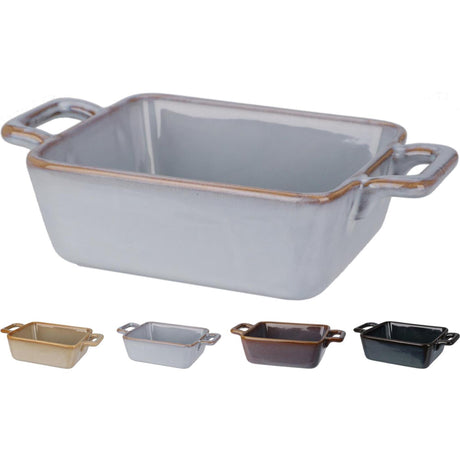 Excelent pirofila da cucina con manici 19x11x5cm 430ml