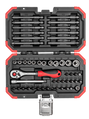 Gedore r33003051 | set di punte 1 4'' | in bmc | 51 pz. -3301350