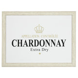 Cuscino poggiapiumino Mars More Chardonnay bianco 43x33x9cm