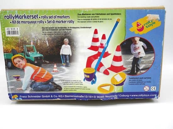 Rolly Toys - Set di marcatura con vernice e coni