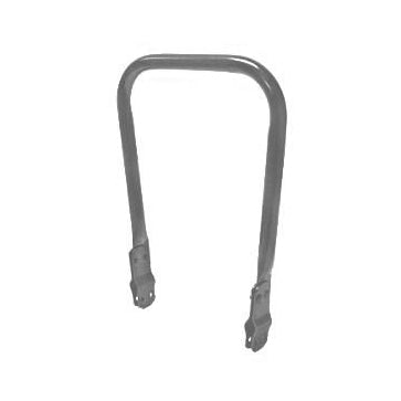 Schienale universalmente pieghevole - grigio metalico