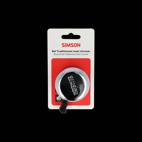 Simson campanello tradizionale in acciaio cromato