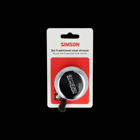 Simson campanello tradizionale in acciaio cromato