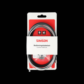 Set cavi freno Simson completo universale nero