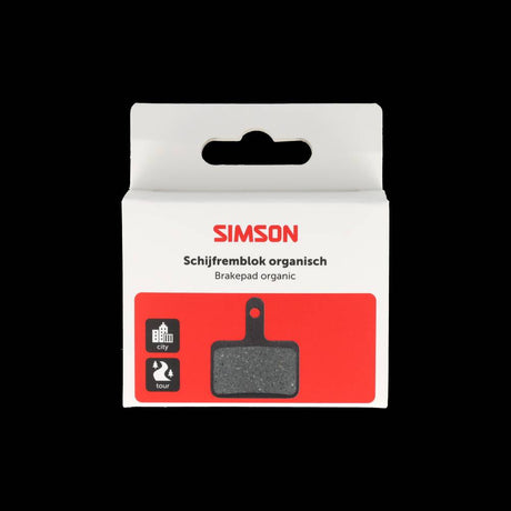 Pastiglie freno a disco Simson organiche Shimano Tektro