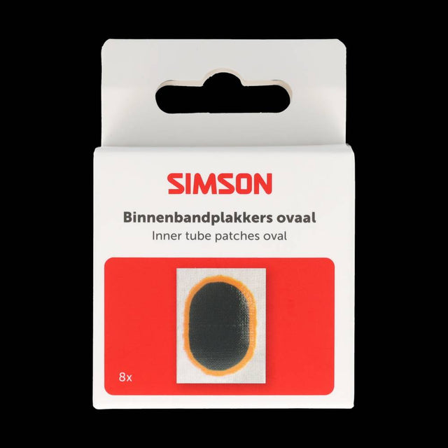 Simson toppe per camera d'aria ovali 8 pz