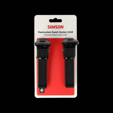 Poggiapiedi Simson nero 1118 su frassino