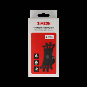 Supporto per telefono Simson in silicone universale - nero