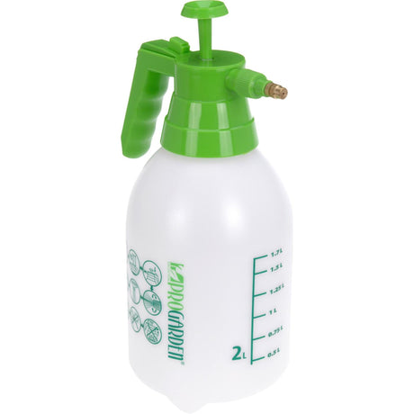 Spruzzatore professionale per piante da giardino da 2 litri con sistema di pompa a pressione