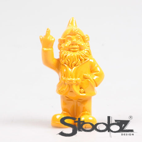 Stoobz design stoobz gnomo f*ck you giallo 10 cm