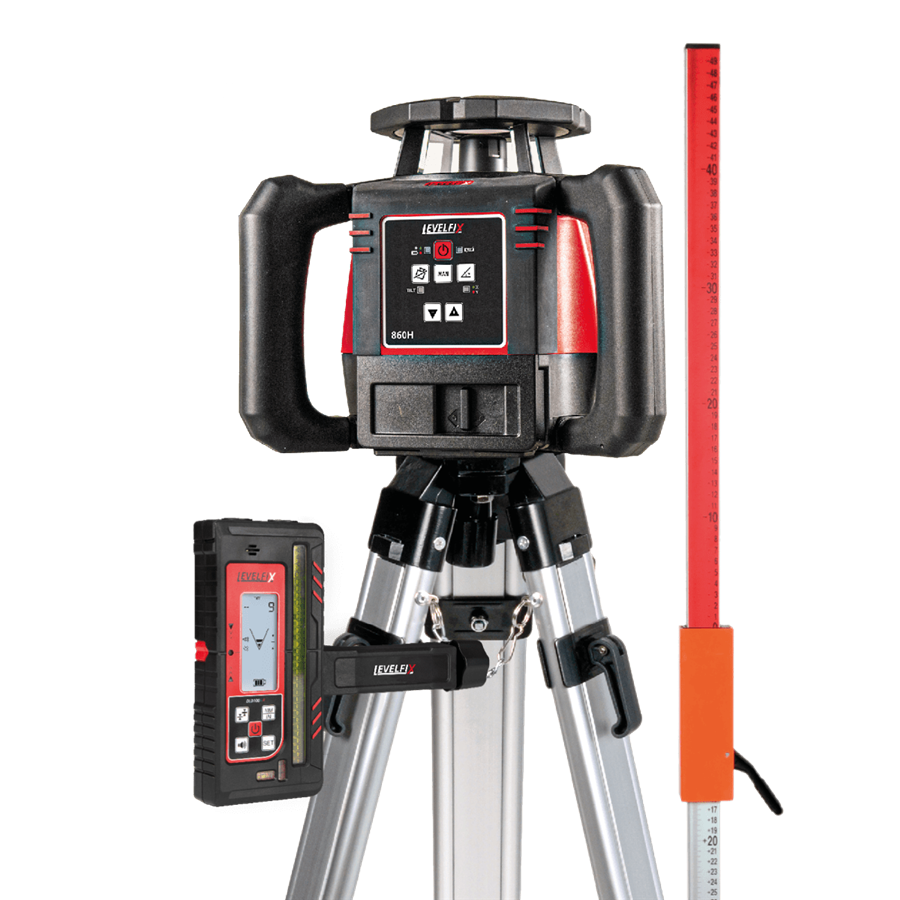 Set laser da costruzione Levelfix 860h rosso