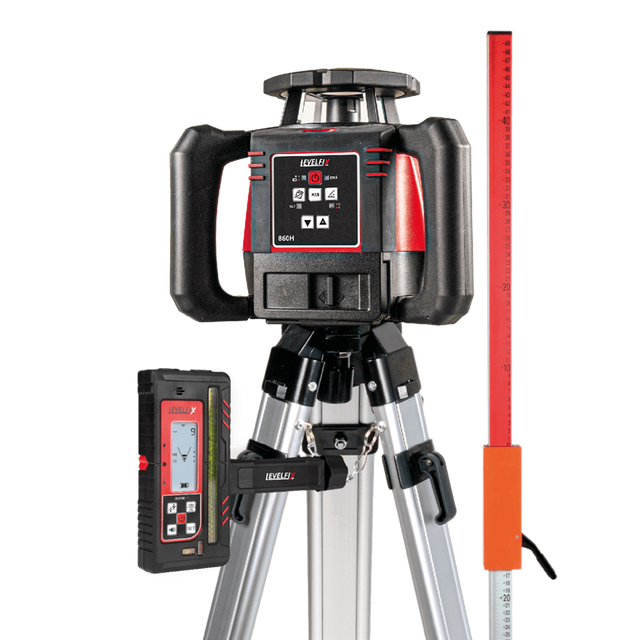Set laser da costruzione Levelfix 860h rosso