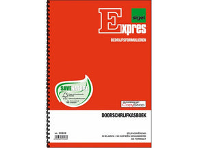 Quaderno cassa Kangaro a4 2x50bl + spirale confezione da 2 pezzi