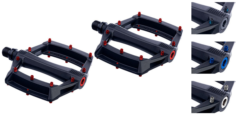 Pedali Six Pack Racing Minaccia Comp | blu invisibile