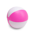 Linee morbide | pallone da spiaggia bianco rosa ø 51 cm
