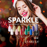 Smalto gel UV LED Claresa 5ml Scintillante 4