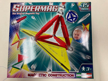 Selecta supermag - set di costruzione primario da 35 magneti