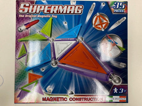 Selecta supermag – set magnetico trendy da 35 pezzi