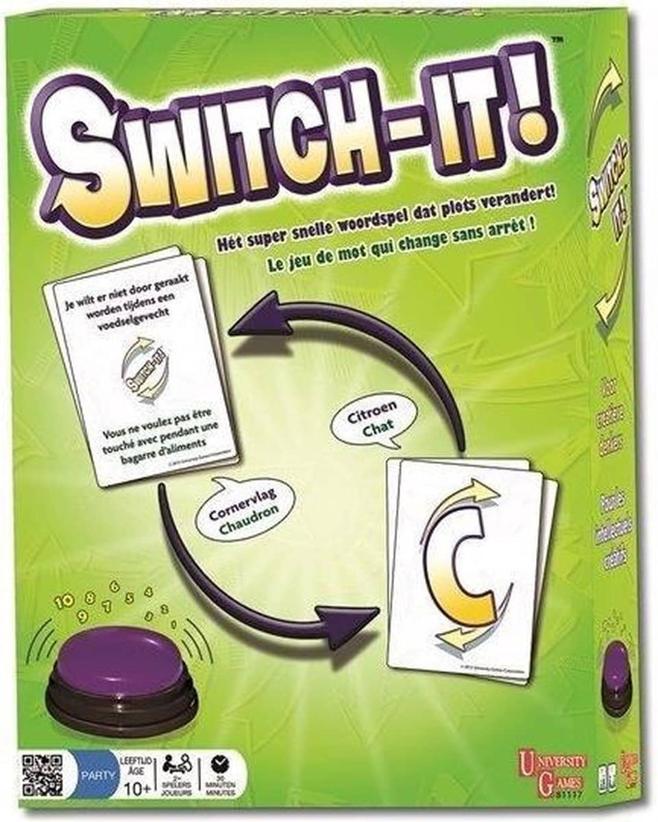 Brand unit switch-it, il gioco di parole superveloce che cambia all'improvviso