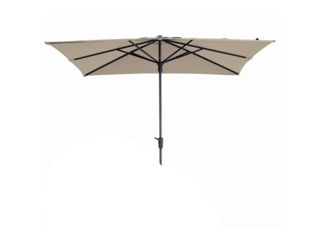 Ombrellone Madison syros quadrato a molla 280x280 cm ecru