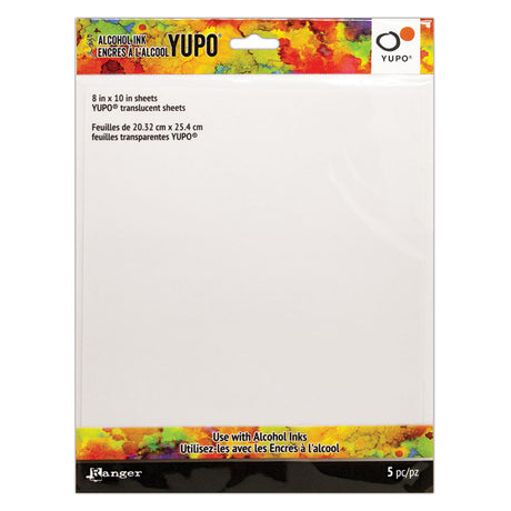 Ranger ink ranger • carta yupo con inchiostro alcolico traslucido
