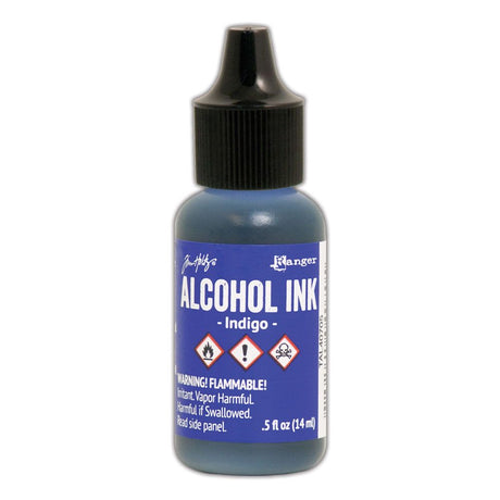 Inchiostro ranger ranger • inchiostro alcolico tim holtz indaco 14ml