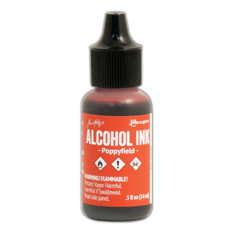 Inchiostro ranger ranger • inchiostro alcolico tim holtz poppyfield 14ml