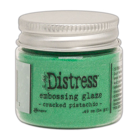Ranger inchiostro ranger • tim holtz distress smalto in rilievo pistacchio screpolato