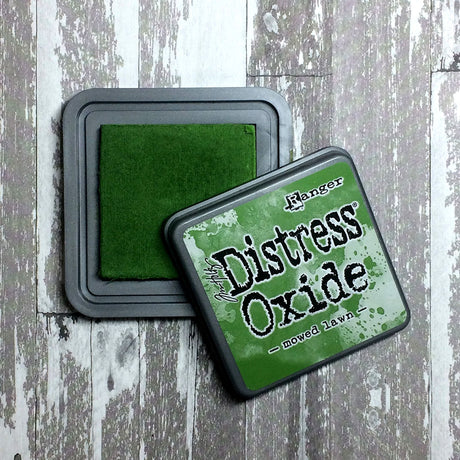Ranger ink ranger • tampone di inchiostro all'ossido di distress tim holtz prato falciato