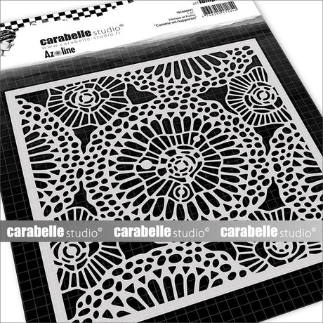 Carabelle studio • stencil quadrato 6'' come un napperon