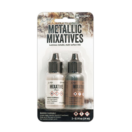 Ranger inchiostro ranger • tim holtz miscelativi rame perlato 14ml